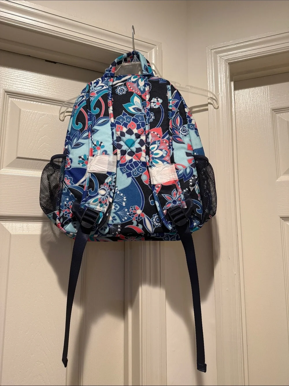 NWT Vera Bradley lighten up essential backpack, lotus flower swirl Travel School